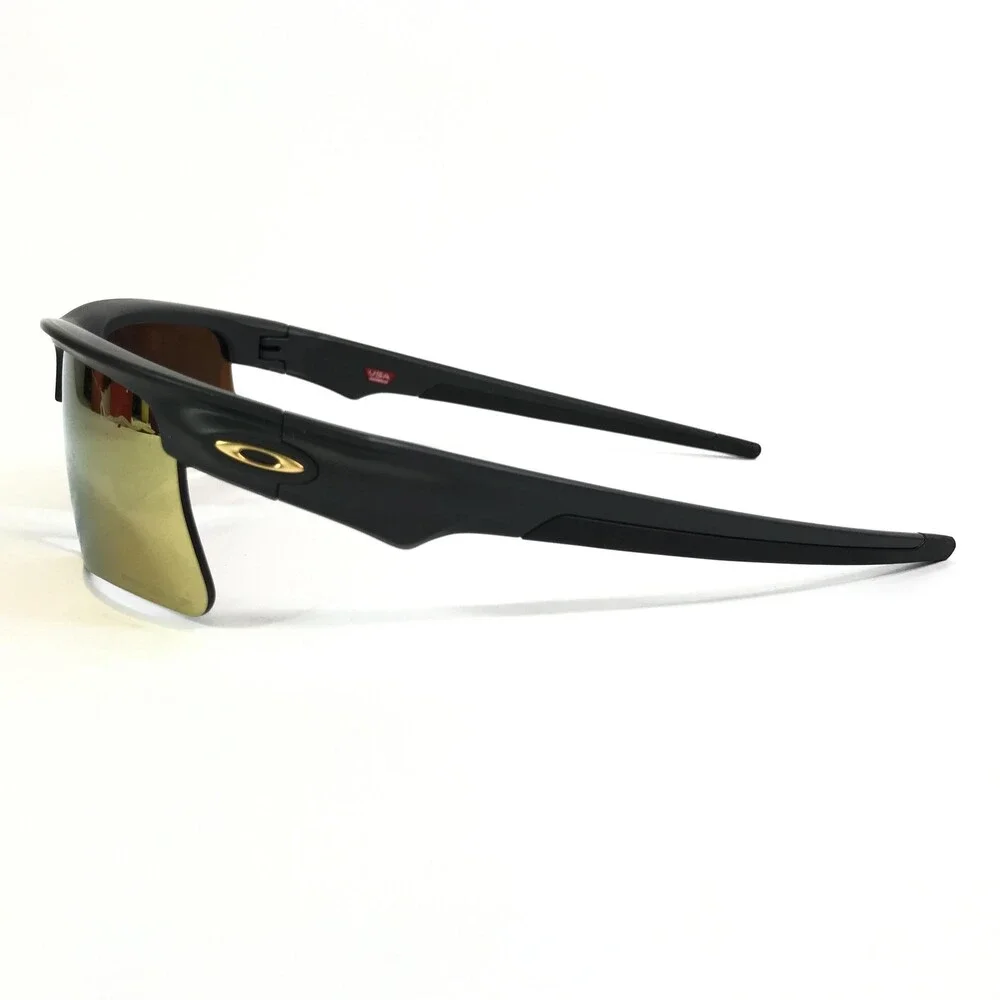 Oakley Sunglasses OO9534-0368 Bisphaera Matte Black w 24K Prizm Polarized Lenses